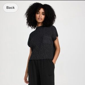 Free People FP Beach Freya Sweater Charcoal Grey